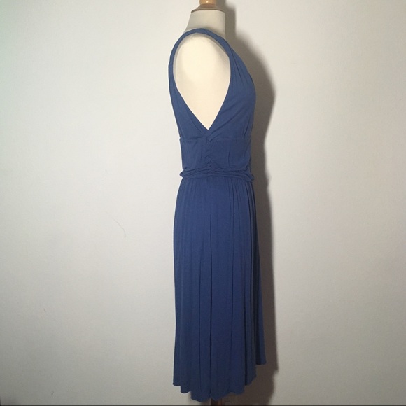 Banana Republic Ash Blue super soft midi dress - Picture 6 of 8